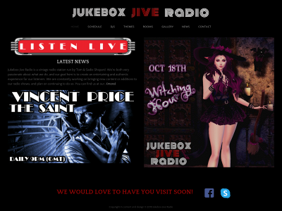 www.jukeboxjiveradio.com snapshot
