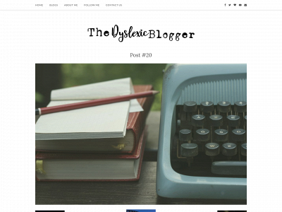 thedyslexicblogger.com snapshot