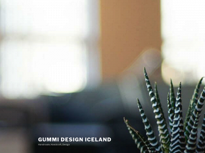gummidesign.is snapshot