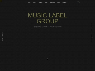 musiclabelgroup.com snapshot