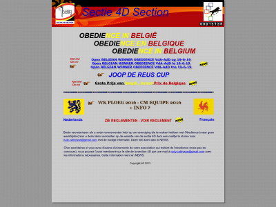 belgiumobedience4d.be snapshot