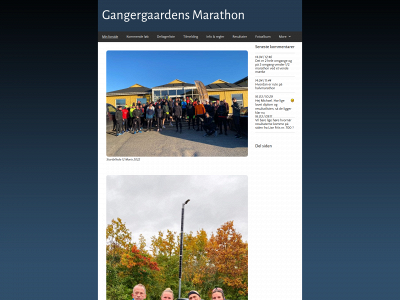 gangergaardmarathon.dk snapshot