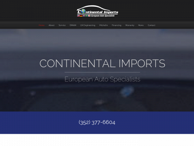continentalimports.com snapshot