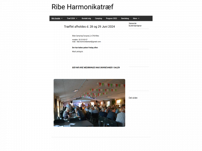 ribe-harmonikatraef.dk snapshot