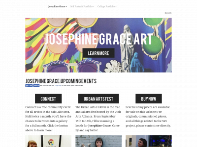 www.josephinegraceart.com snapshot