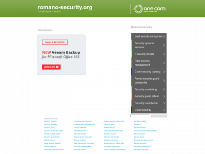 romano-security.org snapshot