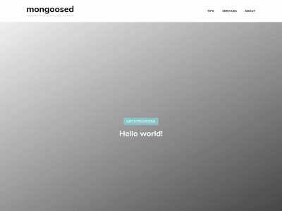 mongoosed.com snapshot