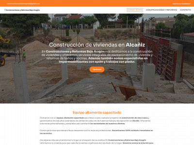 www.construccionesyreformasbajoaragon.com snapshot