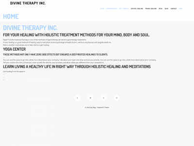 divinetherapy.co snapshot