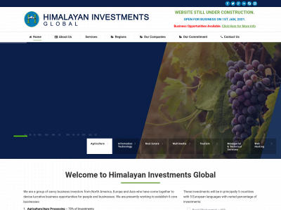 himalayaninvestmentsglobal.com snapshot