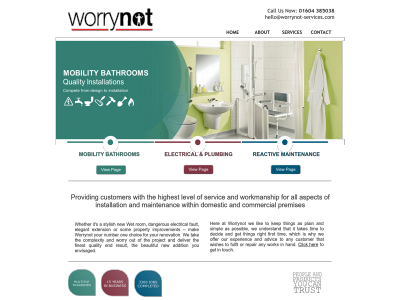 www.worrynot-services.com snapshot