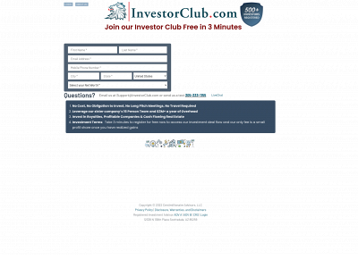 investorclub.com snapshot