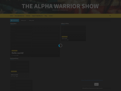 thealphawarriorshow.com snapshot