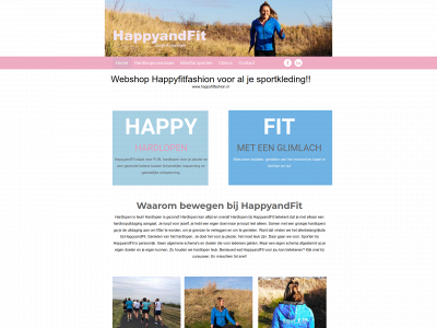 happyandfit.nl snapshot
