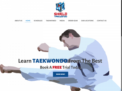 shieldtaekwondo.com snapshot