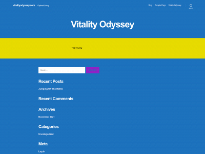 vitalityodyssey.com snapshot