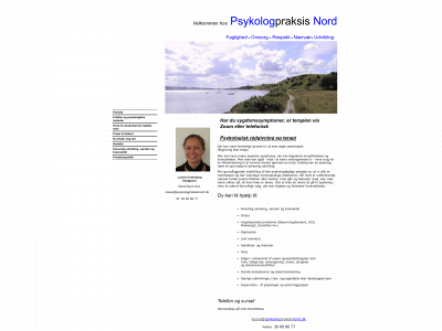 psykologpraksisnord.dk snapshot