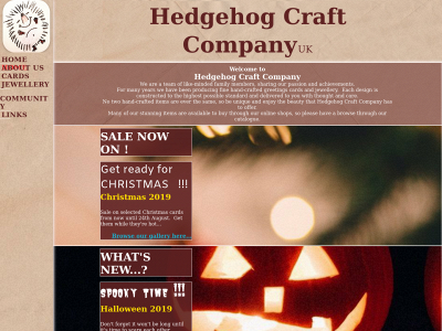 hedgehogcraft.co.uk snapshot