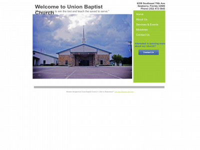 unionbaptistfl.com snapshot