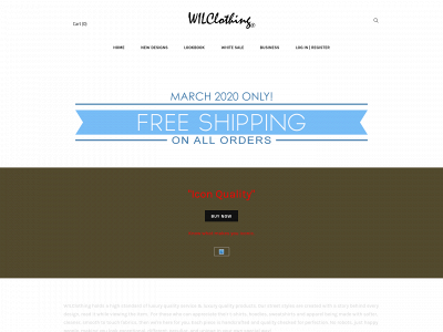 www.wilclothing.com snapshot