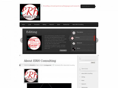 erh-consulting.com snapshot