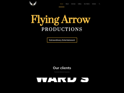 flying-arrow.com snapshot