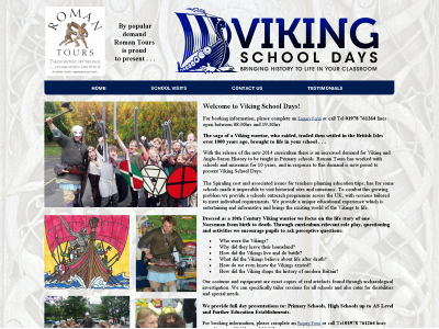 vikingschooldays.com snapshot
