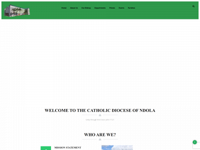 ndoladiocese.org snapshot