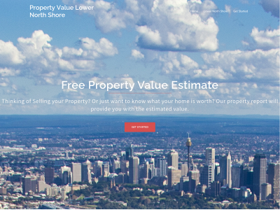 propertyvaluelowernorthshore.com snapshot