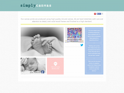 simply-canvas.co.uk snapshot