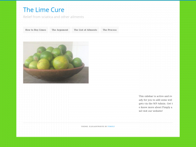 thelimecure.com snapshot