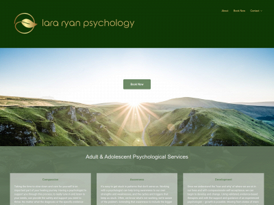 lararyanpsychology.com snapshot