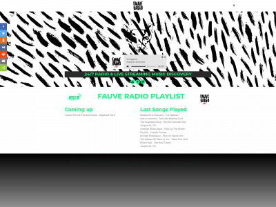 www.fauveradio.com snapshot
