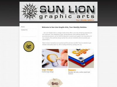 sunliongraphicarts.com snapshot