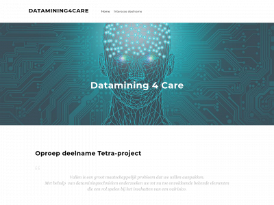 datamining4care.thomasmore.be snapshot
