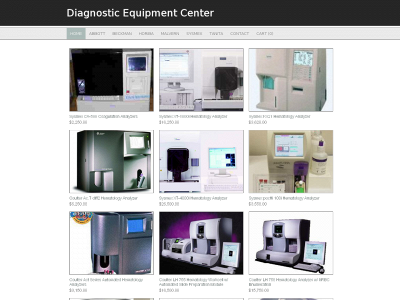 www.diagnosticequipmentcenter.com snapshot
