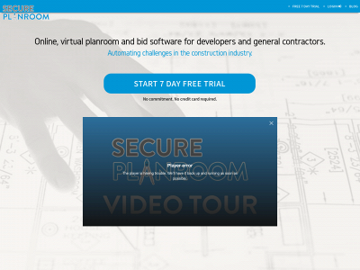 secureplanroom.com snapshot