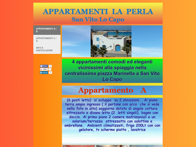 appartamentilaperla.com snapshot