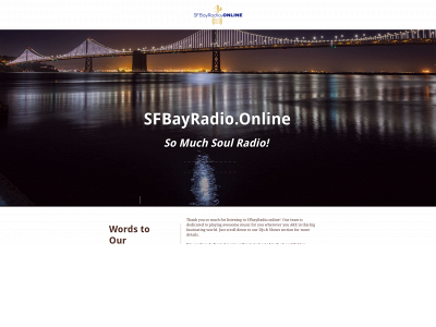 sfbayradio.online snapshot