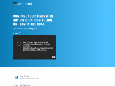swimnerd.com snapshot