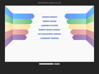 develop-web.co.uk snapshot