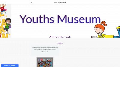 youthsmuseum.weebly.com snapshot