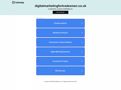 digitalmarketingfortradesmen.co.uk snapshot