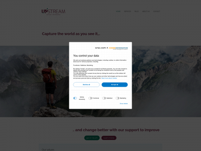 upstreamperformance.com snapshot