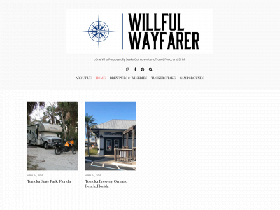 willfulwayfarer.com snapshot