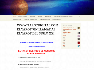 tarotdigital.com snapshot