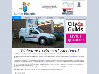 barratt-electrical.co.uk snapshot
