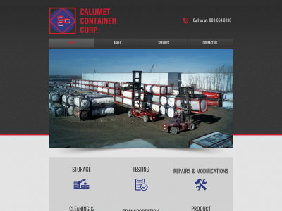 calumetcontainer.com snapshot