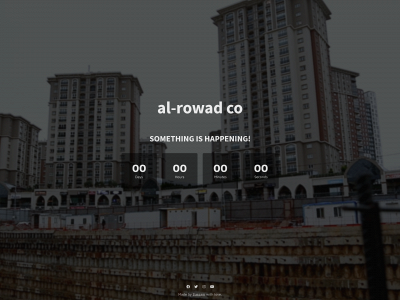 al-rowadco.com snapshot