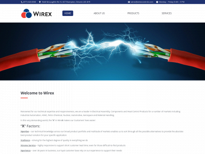 wirexcontrols.com snapshot